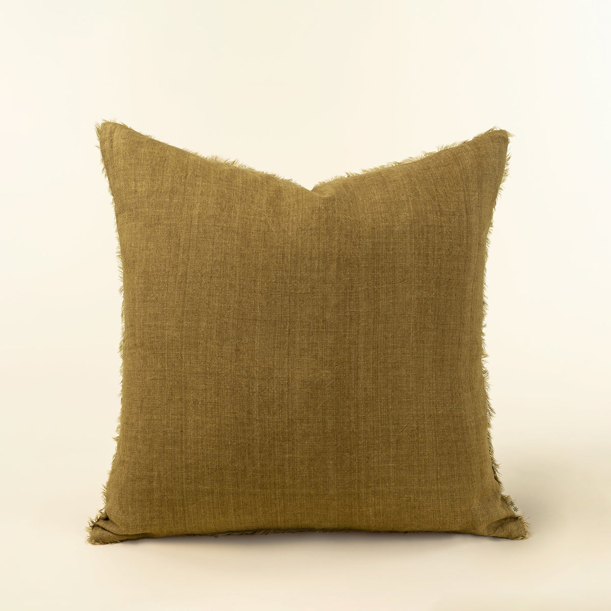 Lina Linen Pillow Tawny - 20 x 20