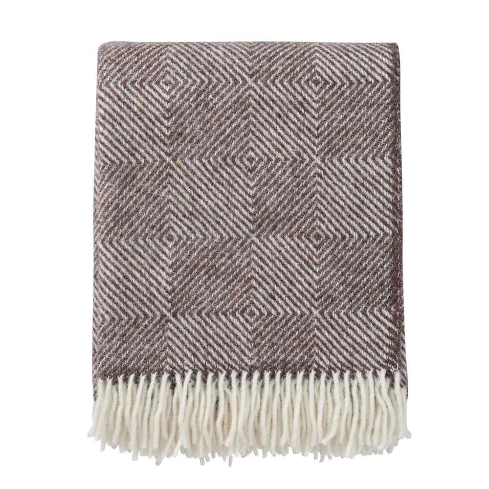 Gooseye Throw - Brown