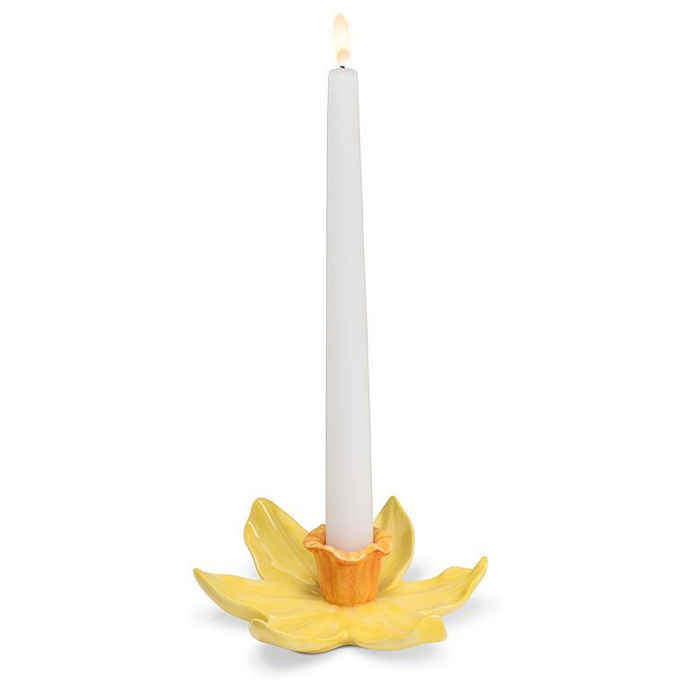 Daffodil Taper Holder - 5.5"W