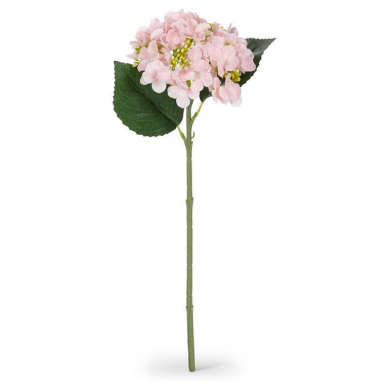 Single Real Touch Hydrangea Bloom - 17"