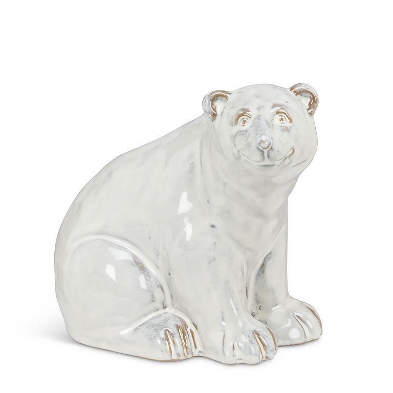 Sitting Polar Bear - 5"H