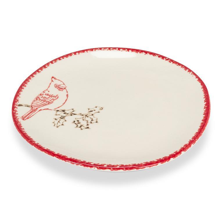 Cardinal Stamp Sm Plate - 6"D