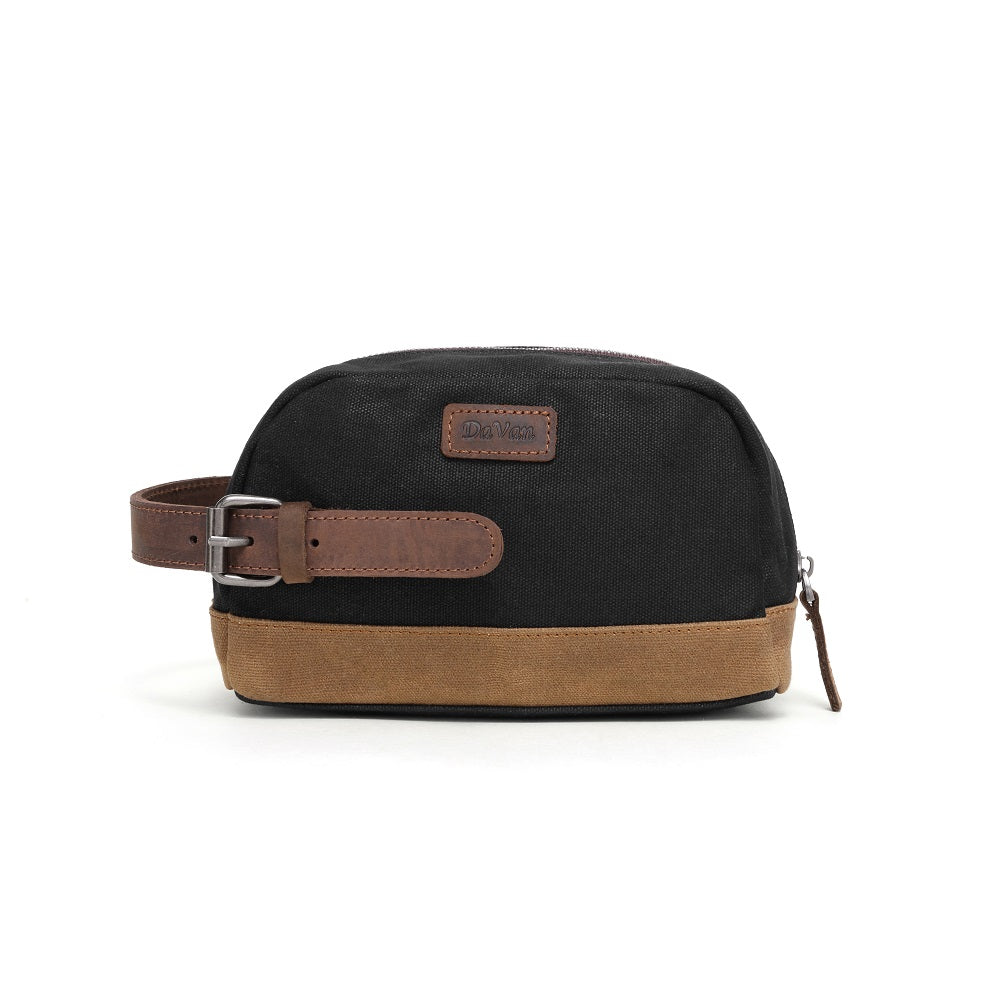 Waxed Canvas Toiletry Bag