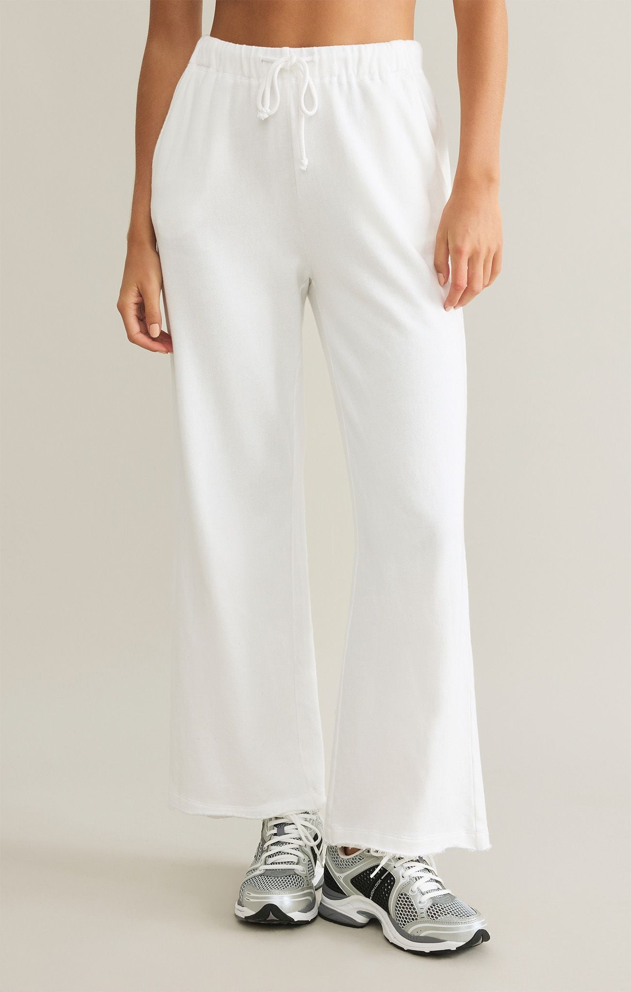 Huntington French Terry Pant - White