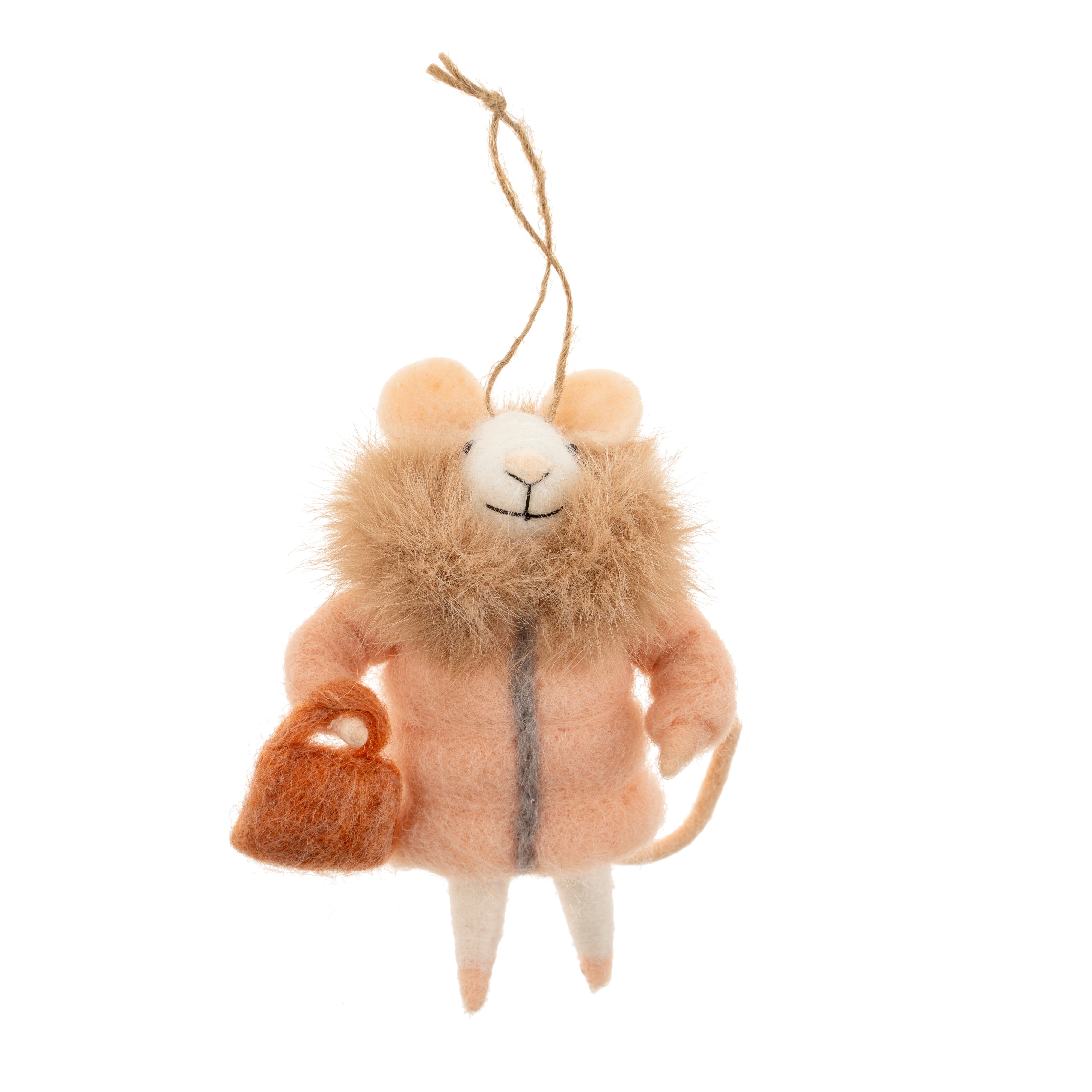 Wintry Wendy Mouse Holiday Ornament