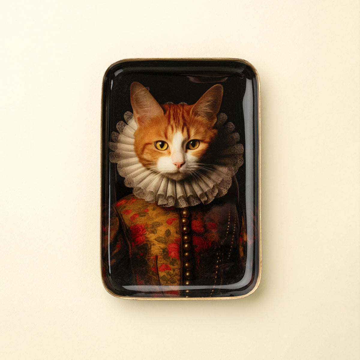 Aristocat Decorative Enameled Tray - Small