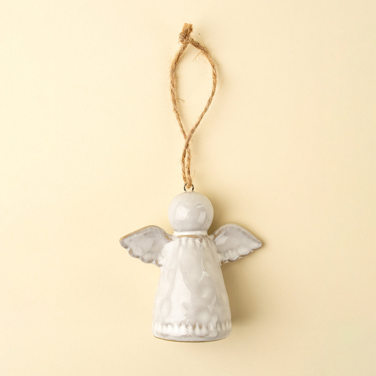 Porcelain Angel Holiday Ornament