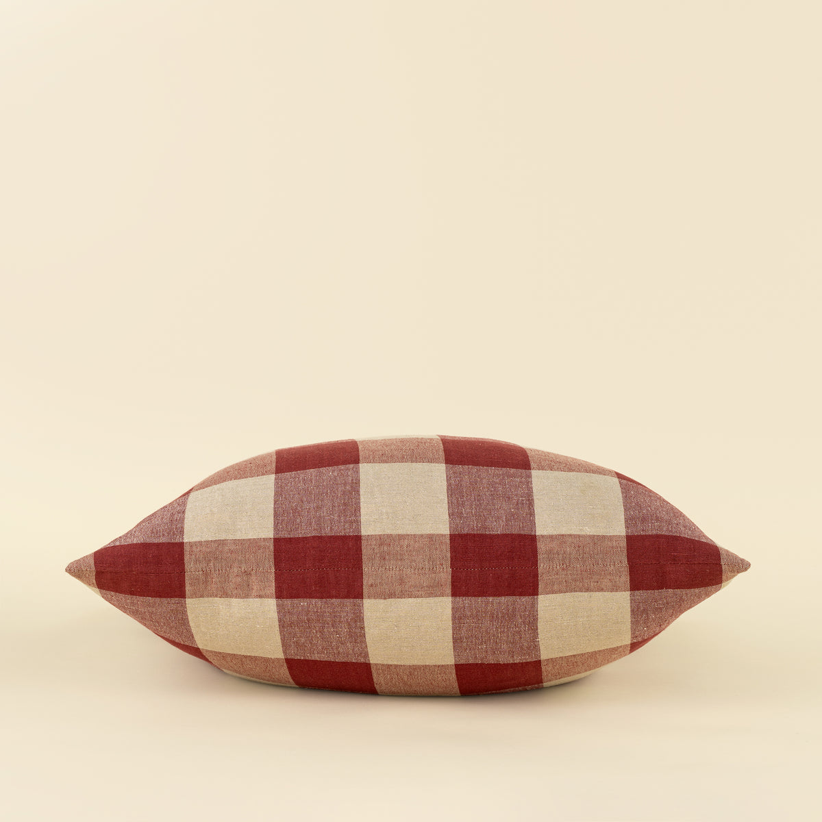 Hawthorne Gingham Pillow - Red 24x24