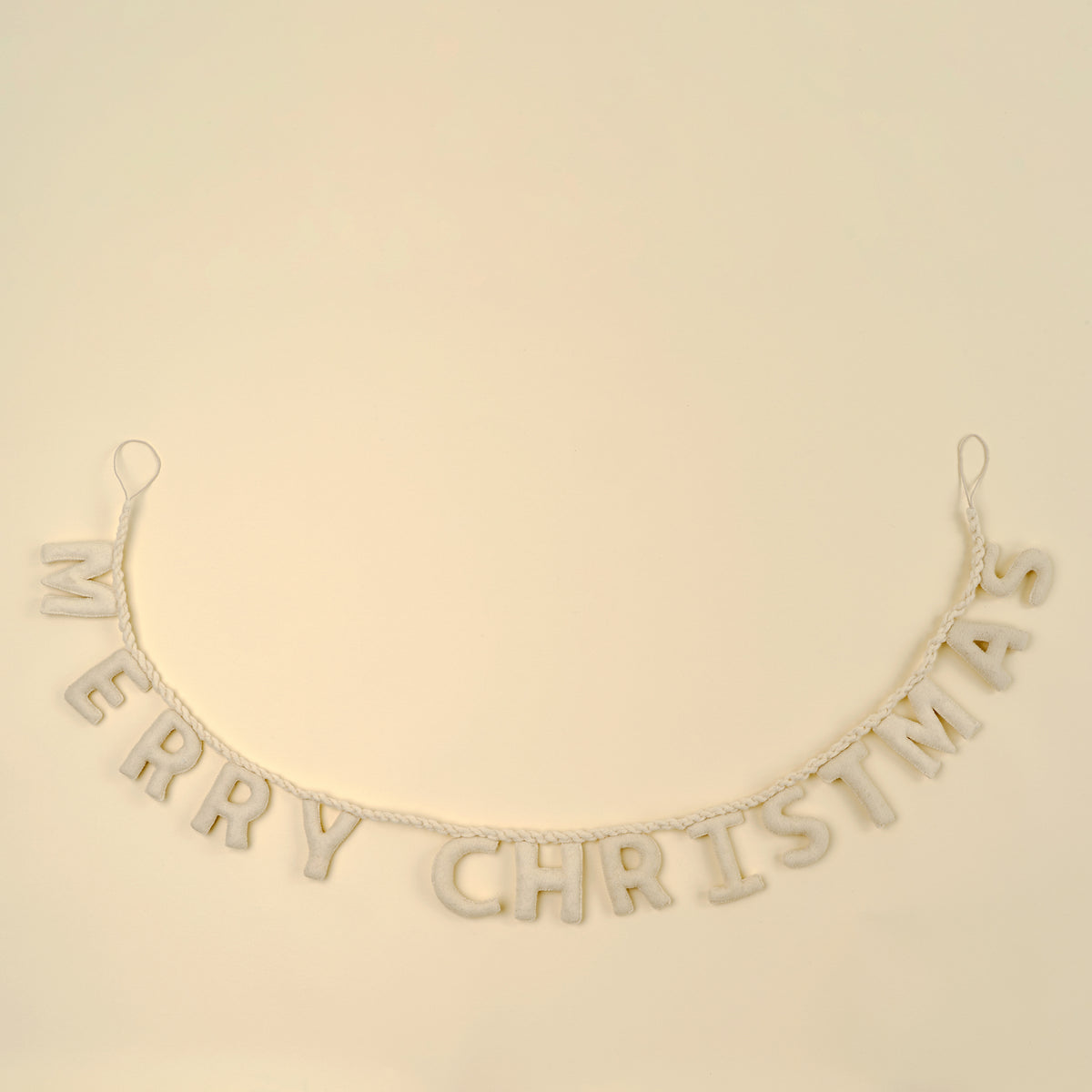 Merry Christmas Felt Garland - 64"