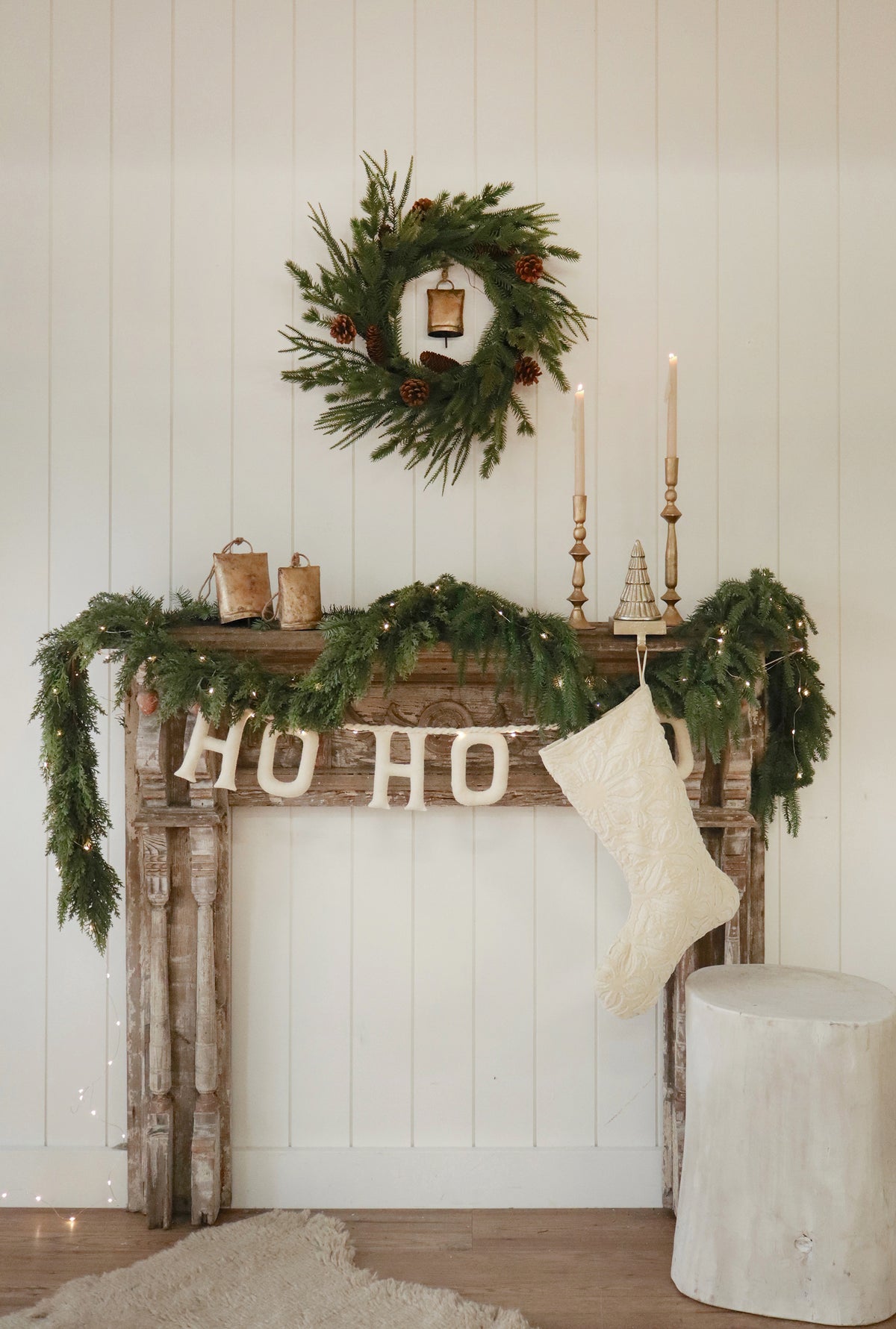 Ho Ho Ho Felt Garland - 50"