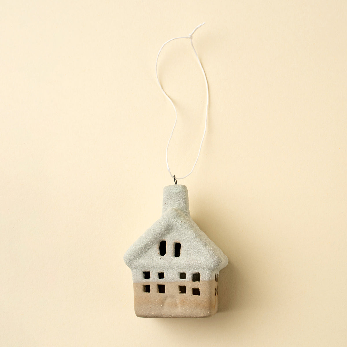 Snowdrop House Holiday Ornament, Cottage