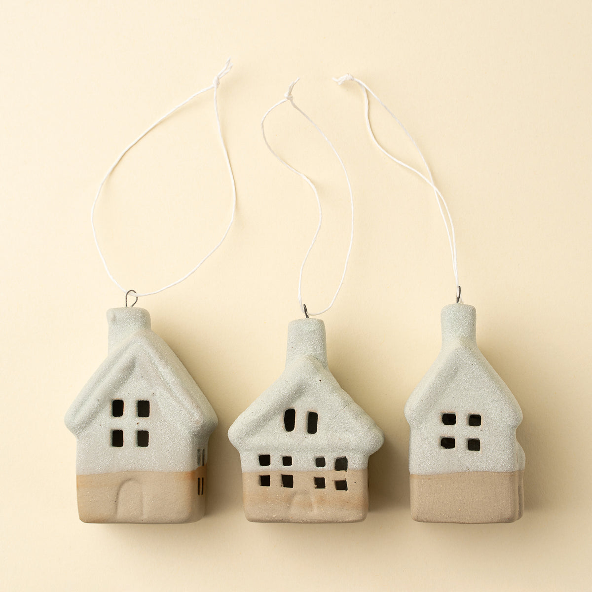 Snowdrop House Holiday Ornament, Cottage