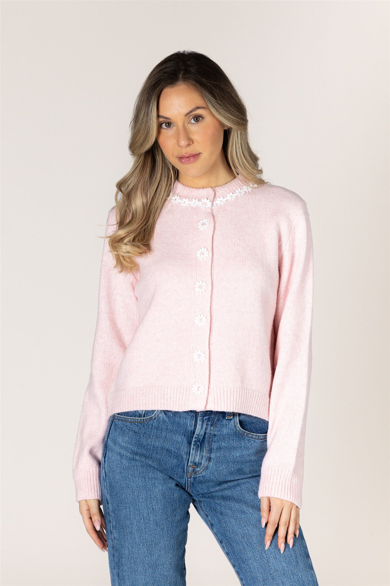 Aisha Daisy Cardigan - Primrose