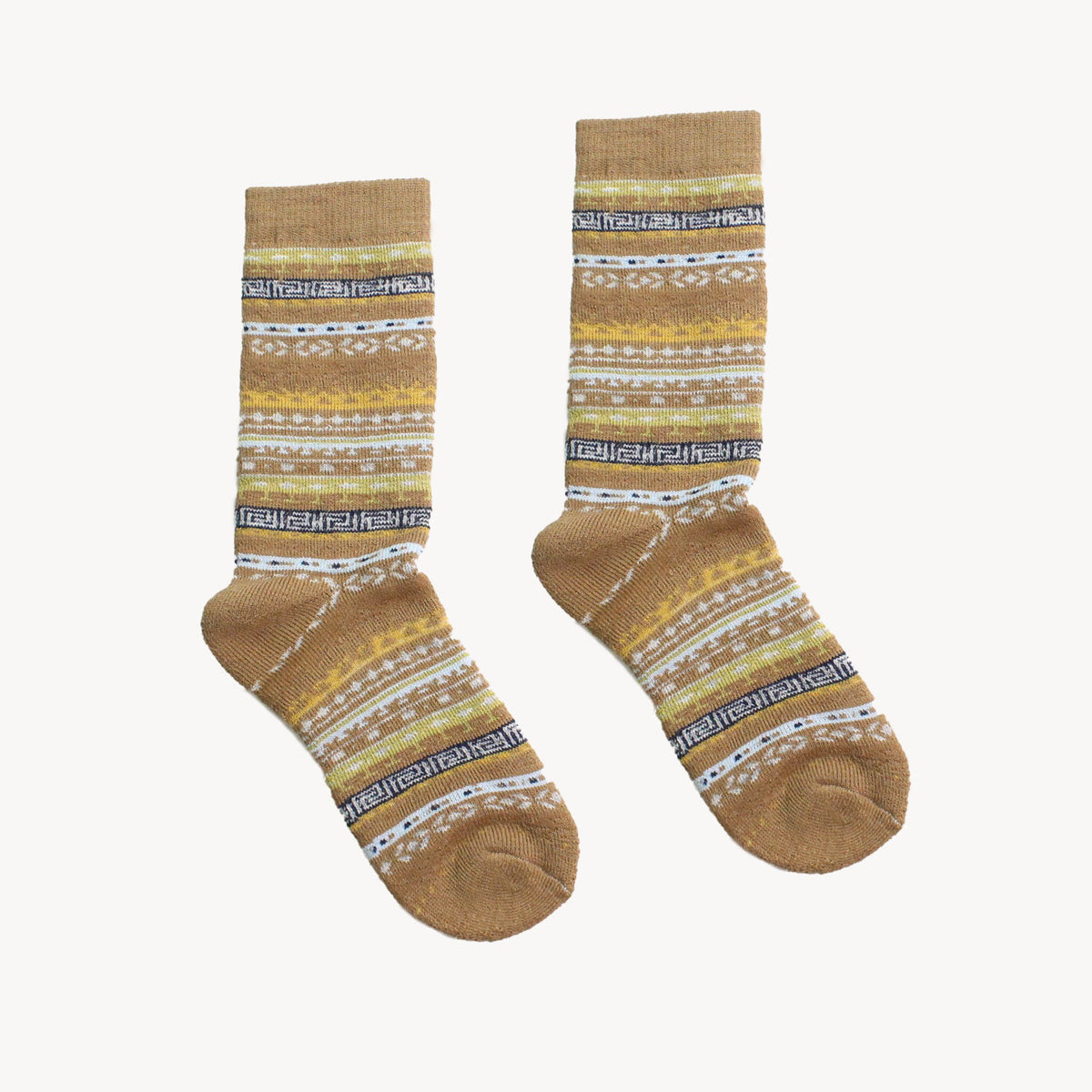 Alpaca Socks - Crew - Multi Mocha