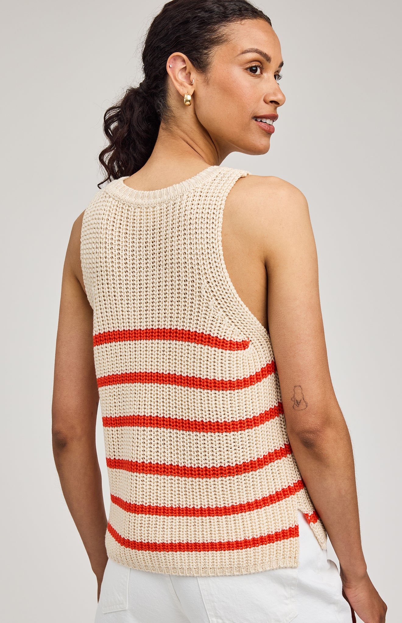 Andrea Knit Tank - Grenadine