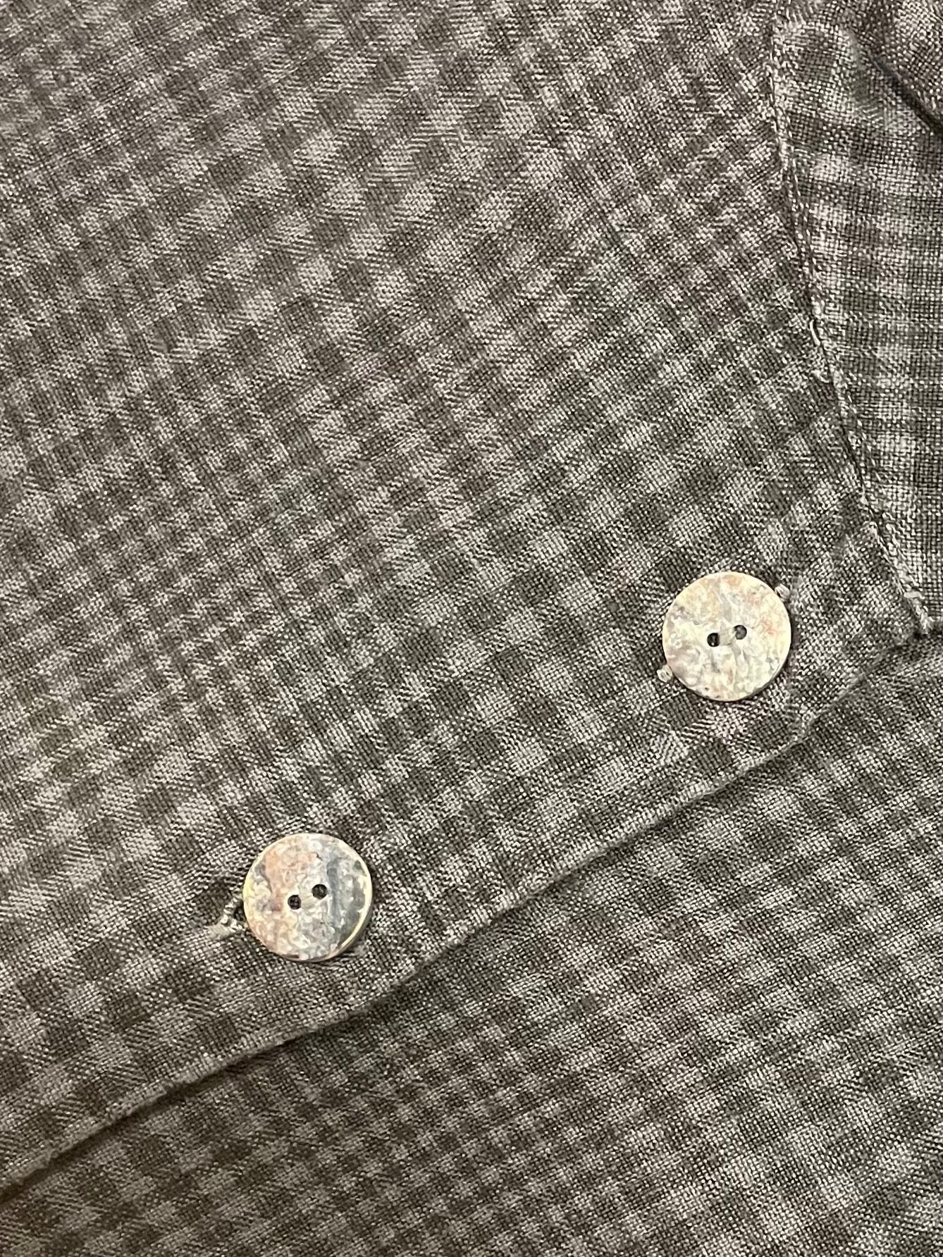 Heavy Linen Pocket Pant - Foghorn