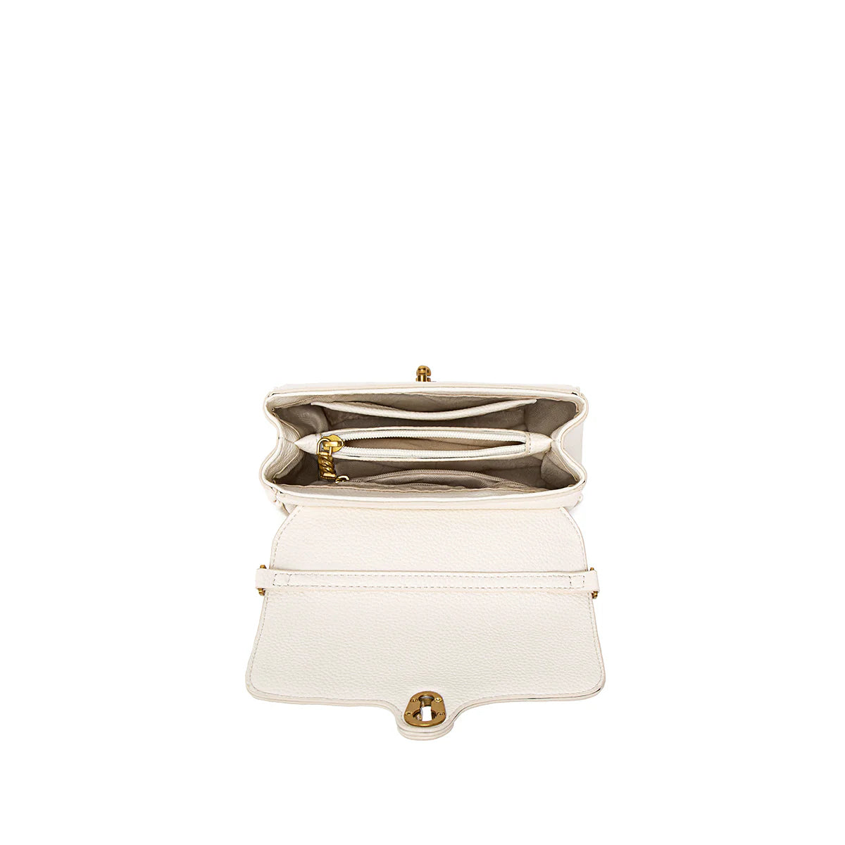 Lock Crossbody Bag