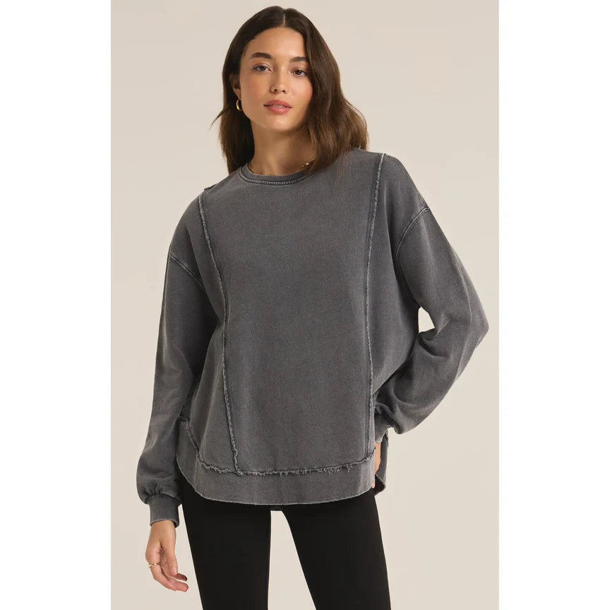 Replay Sweatshirt - Black Sand