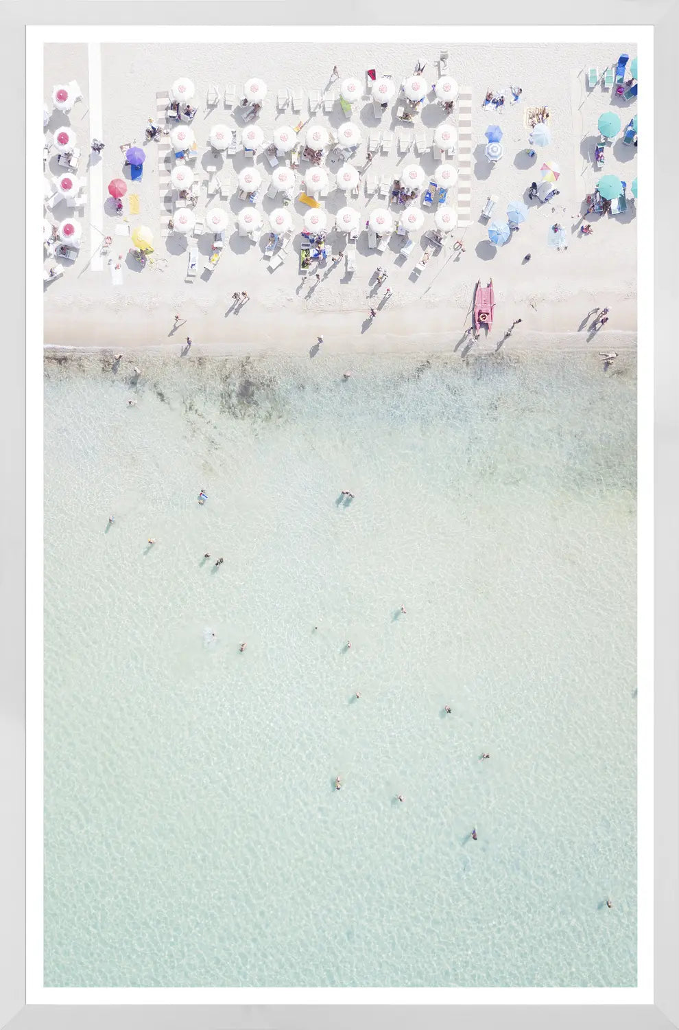 Pastel Beach View