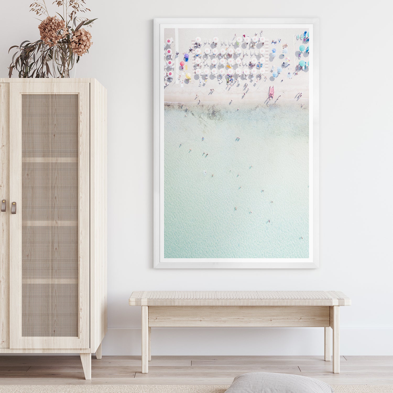 Pastel Beach View