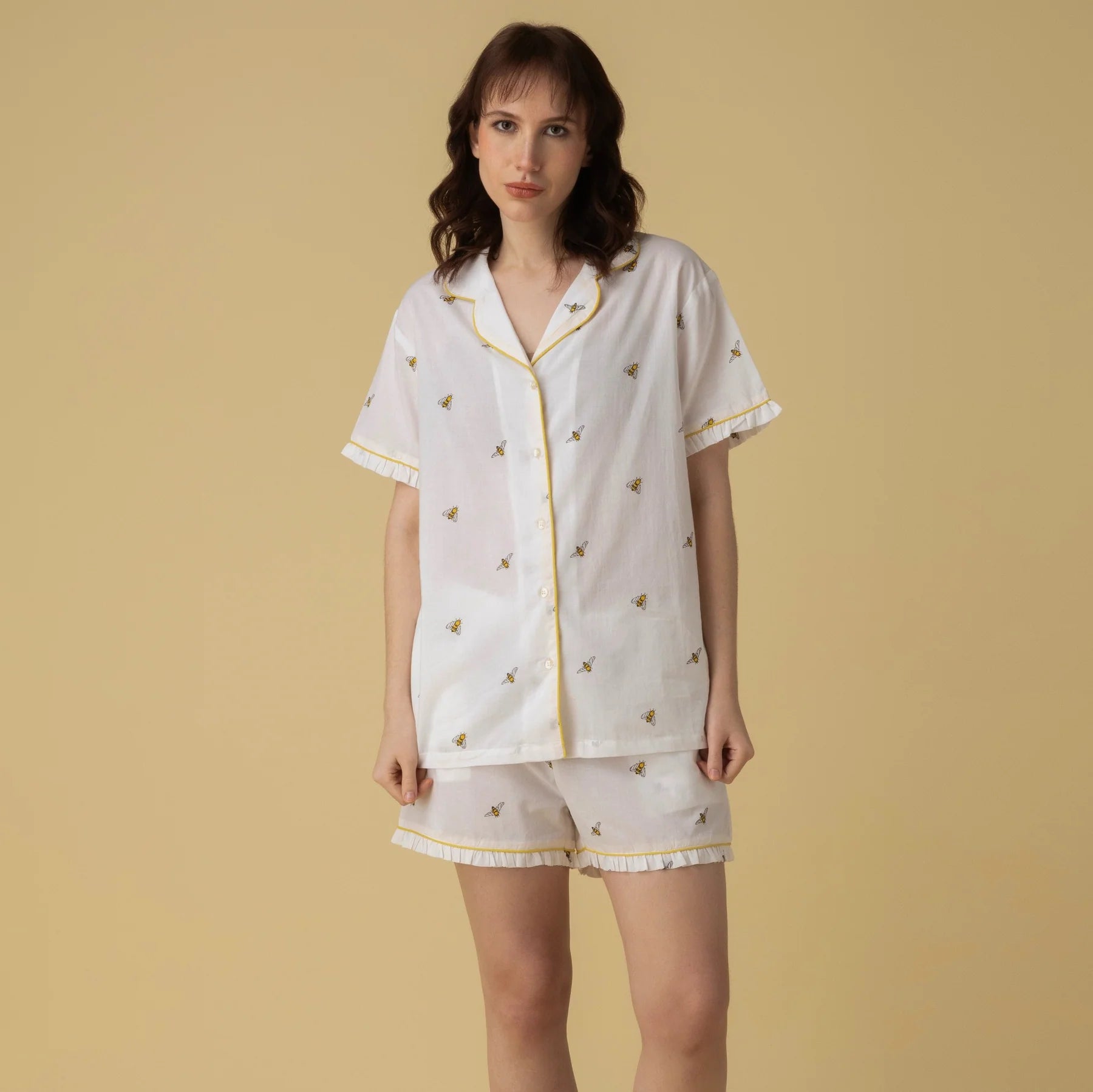 Bees Short PJ Set