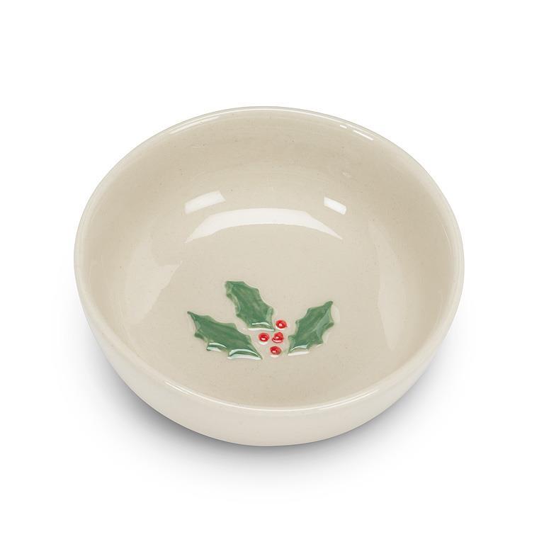 Mini Bowl w/Holly - 3"D