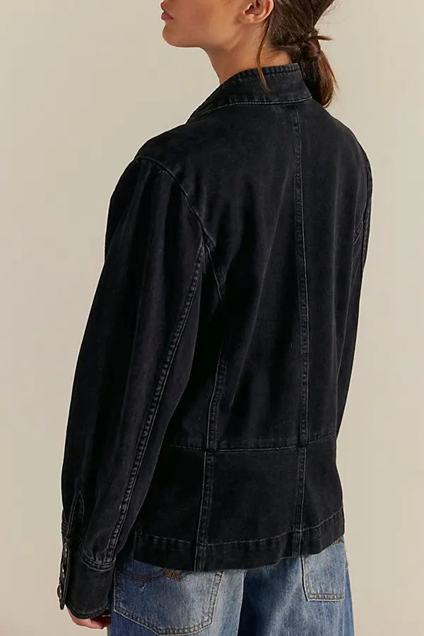 Imogene Denim Officer - Odyssey Black