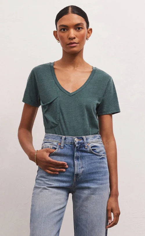 Pocket Tee - Dark Green