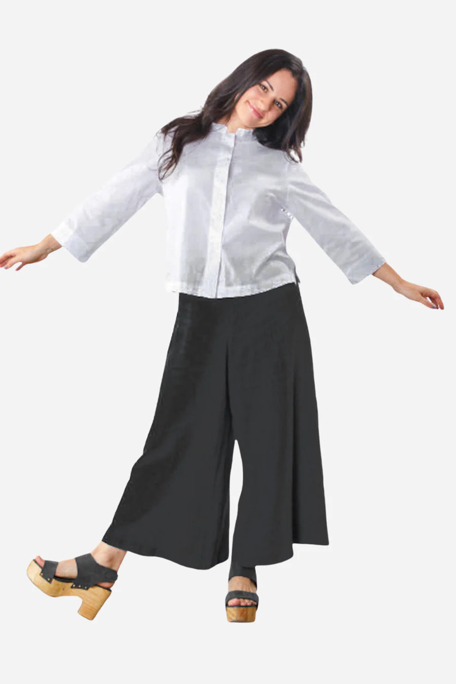 The Ella Pant in Lightweight Linen
