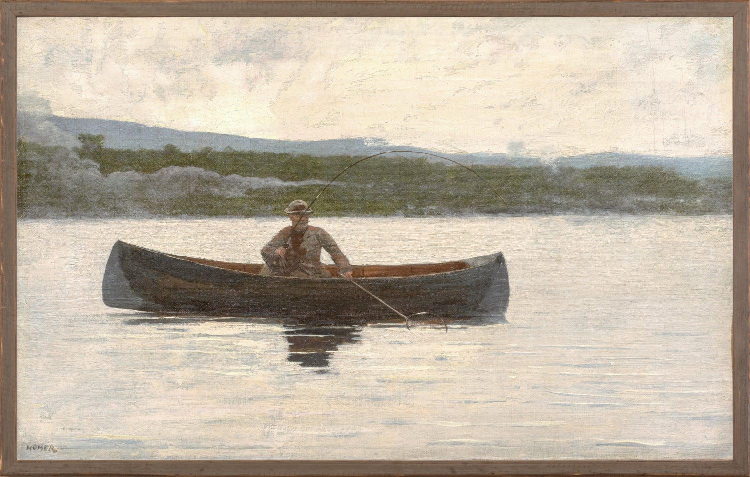 Playing a Fish C. 1875