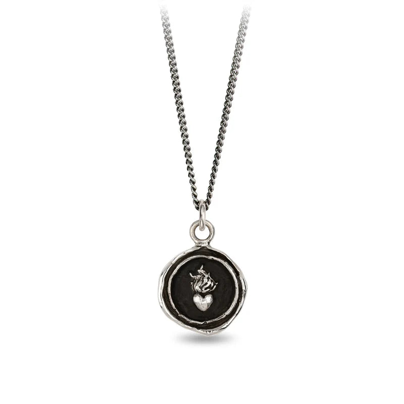 Flaming Heart Talisman