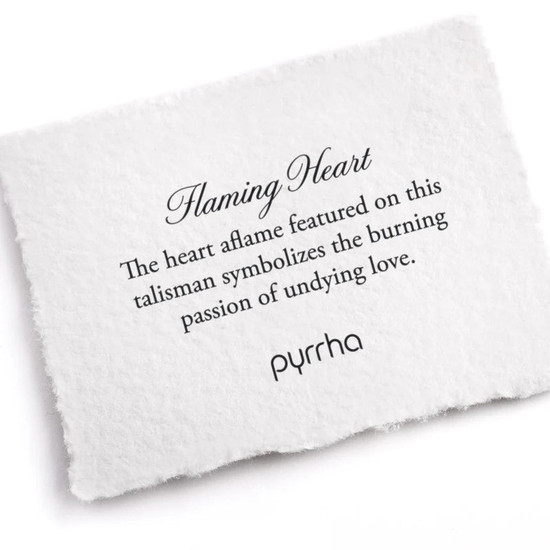 Flaming Heart Talisman