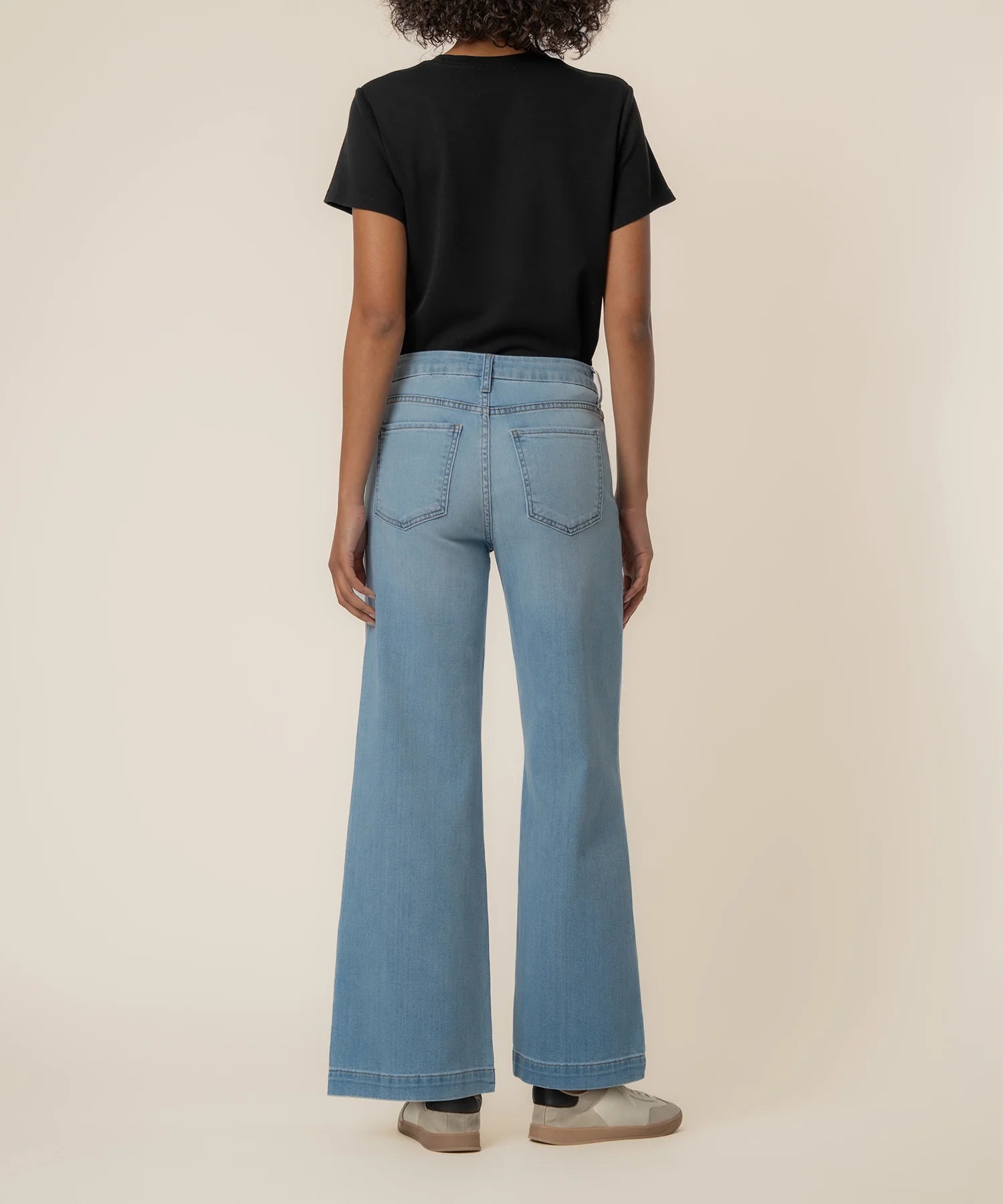Meg High Rise Wide Leg, Long Inseam - Fortitude Wash