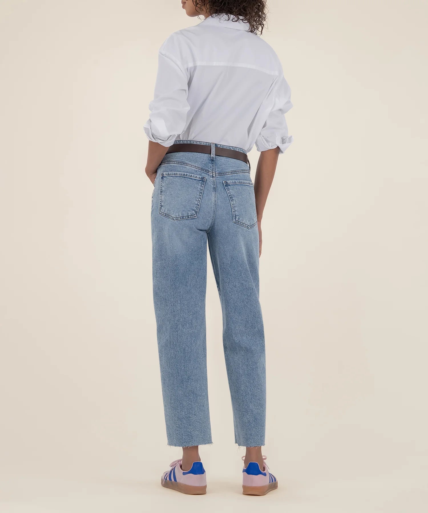 Gwen High Rise Wide Slouchy Leg - Acute Wash
