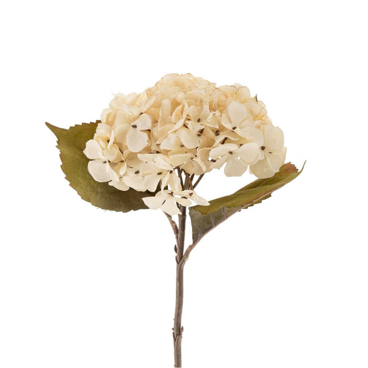 Hydrangea Floral Stem - White