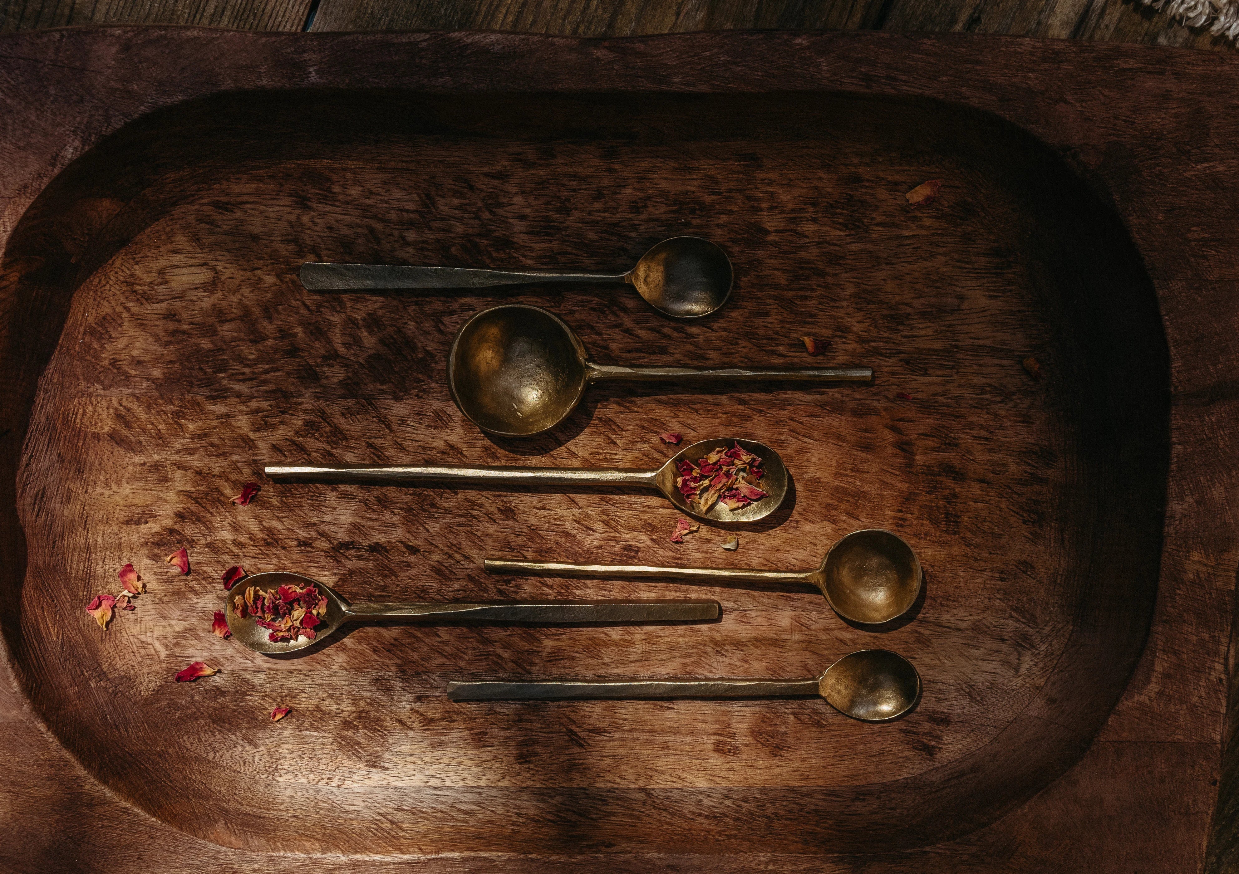 Forged Iron Spoon Small