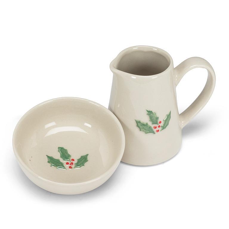 Mini Bowl w/Holly - 3"D