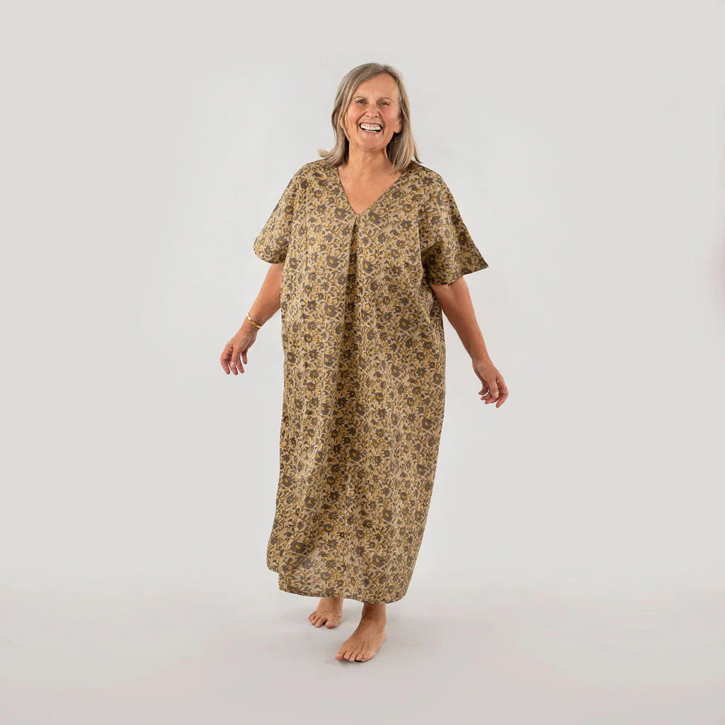 Lakshmi Block Print Kaftan