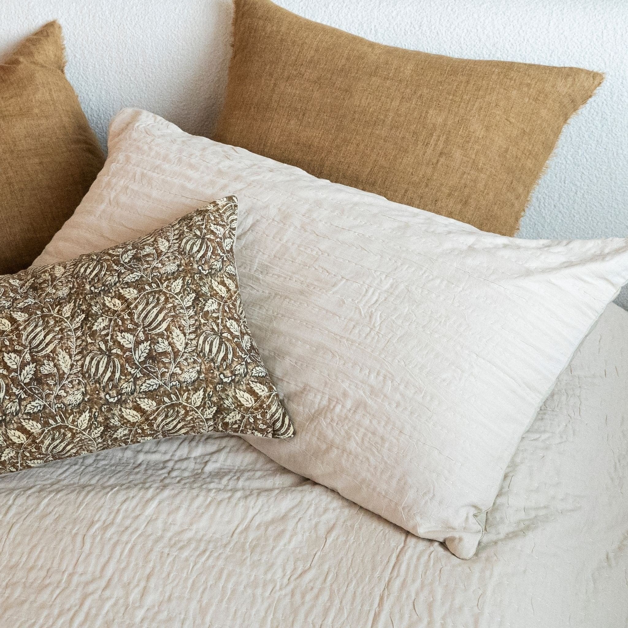 Kerala Kantha Duvet Set - Chambray