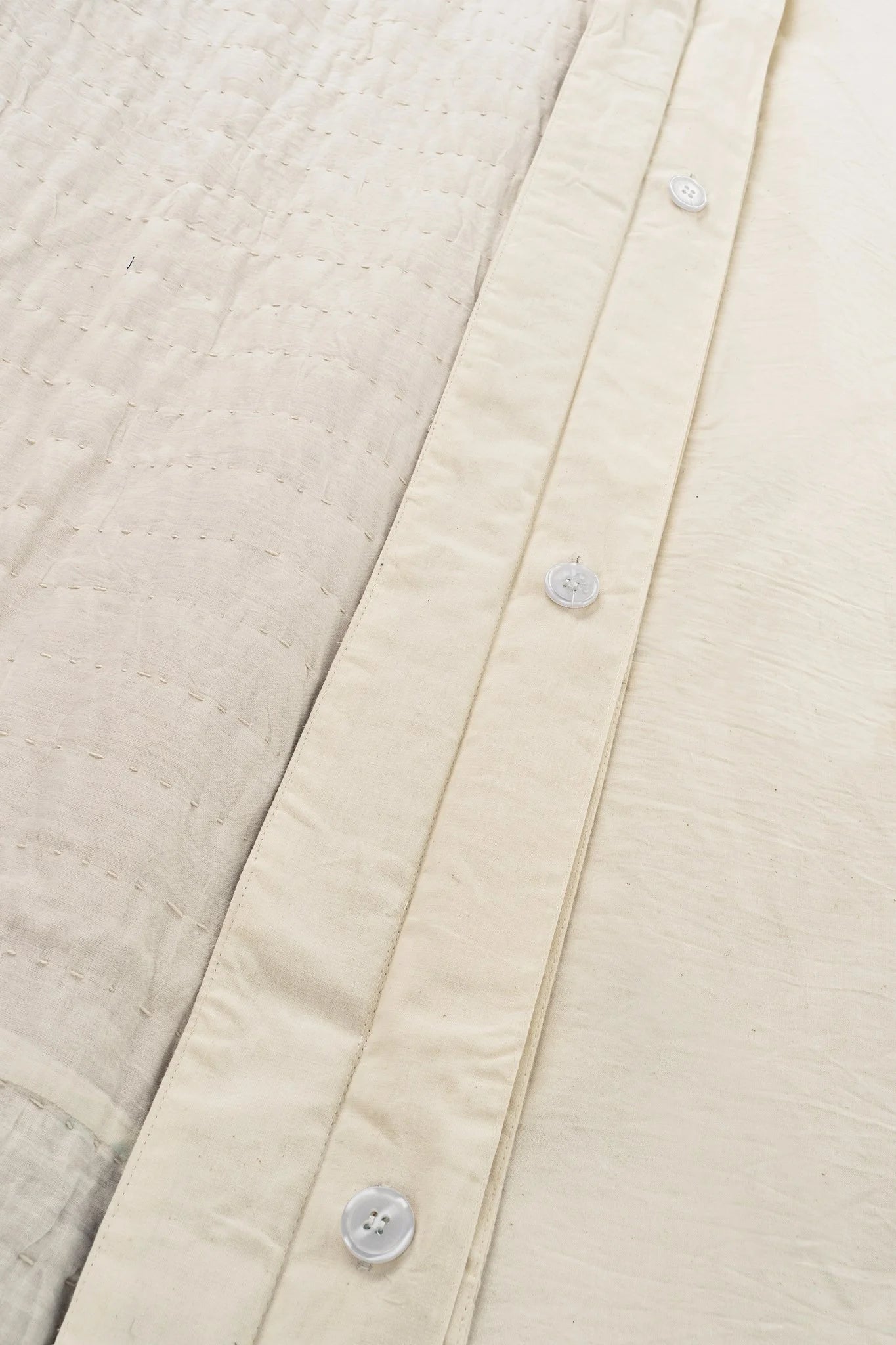 Kerala Kantha Duvet Set - Chambray