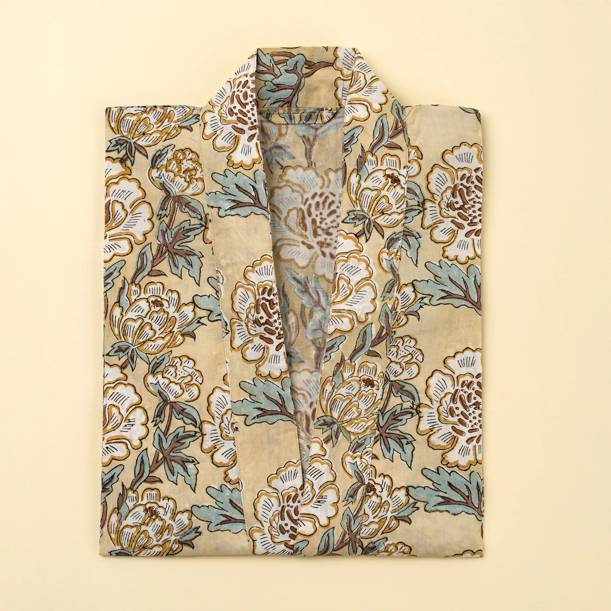 Lirien Block Print Kimono