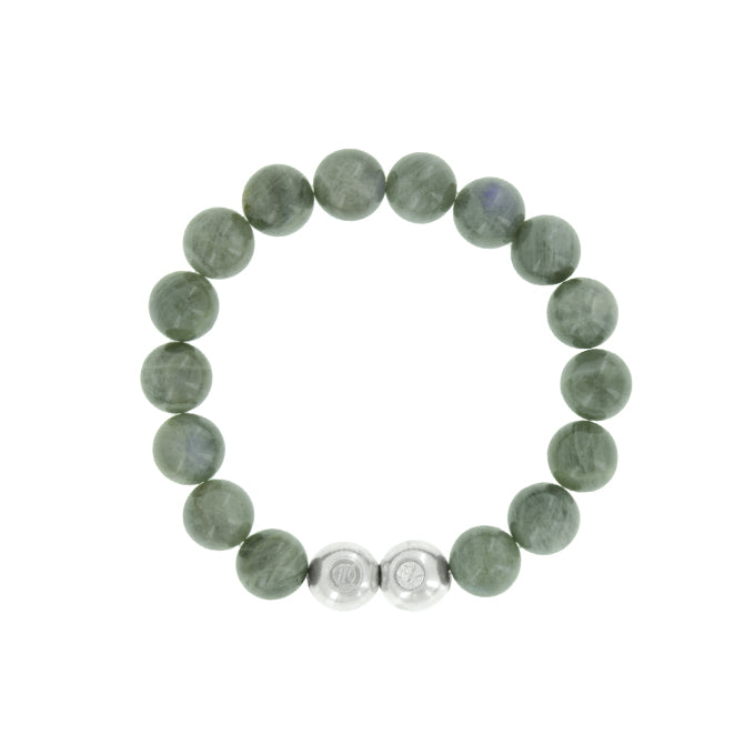 Semi Precious Stretch Bracelet - Labradorite