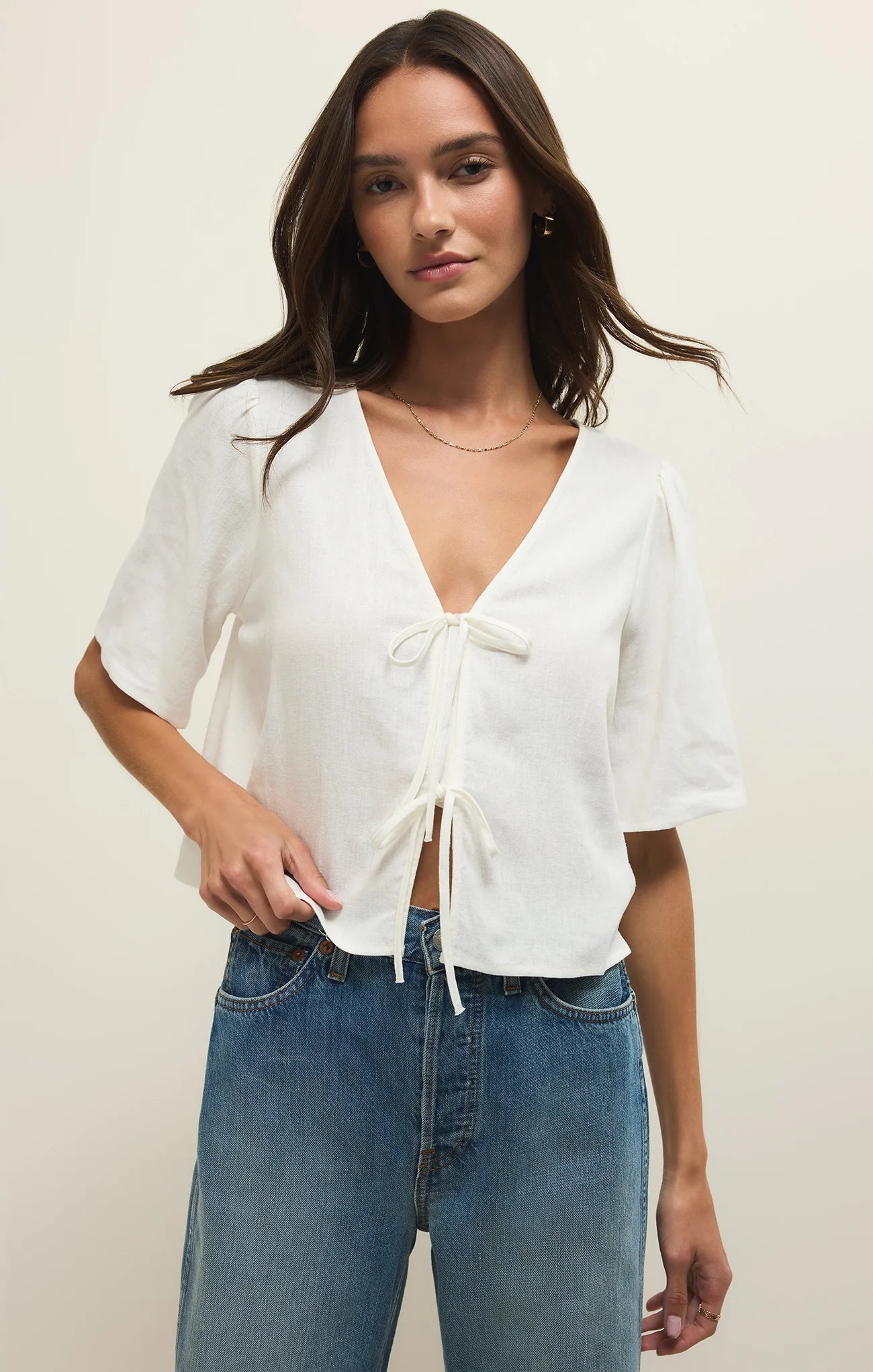 Labelle Linen Top