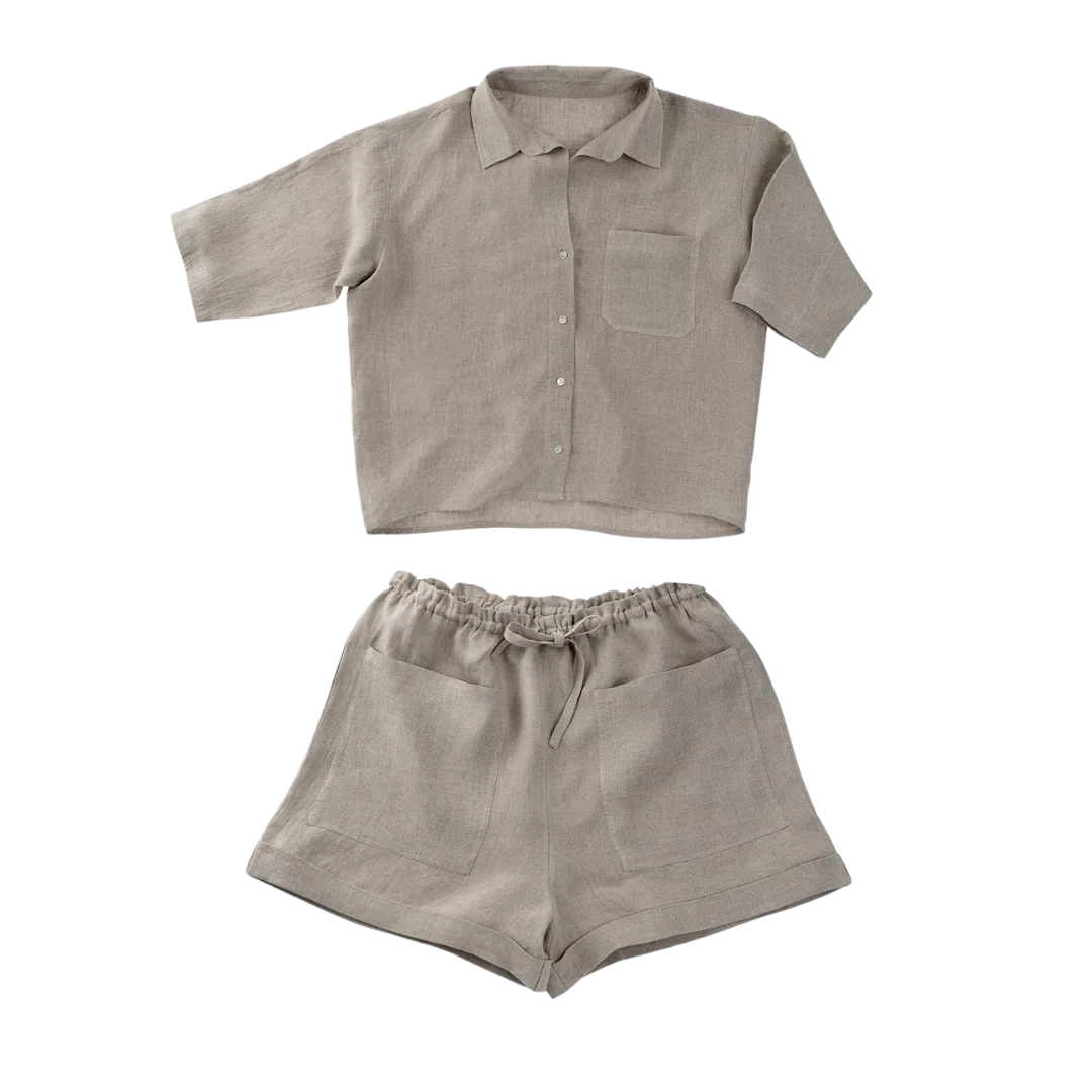 Linen Lounge Set-One Size