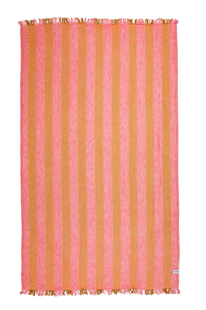 THE BANKS | Stripe Gauze Muslin Turkish Towel