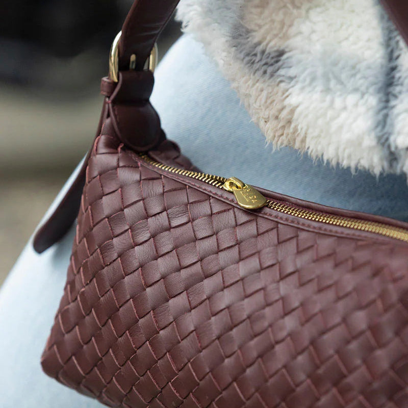 Rhea Woven Shoulder Bag