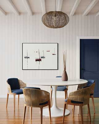 Floating Silence Canvas - 37" x 49"