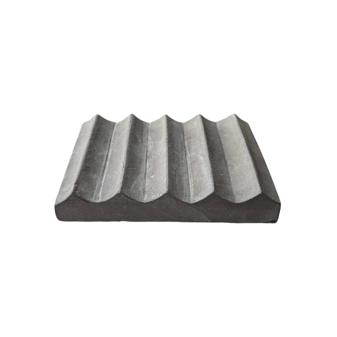 Concrete Soap Dish - Ripple