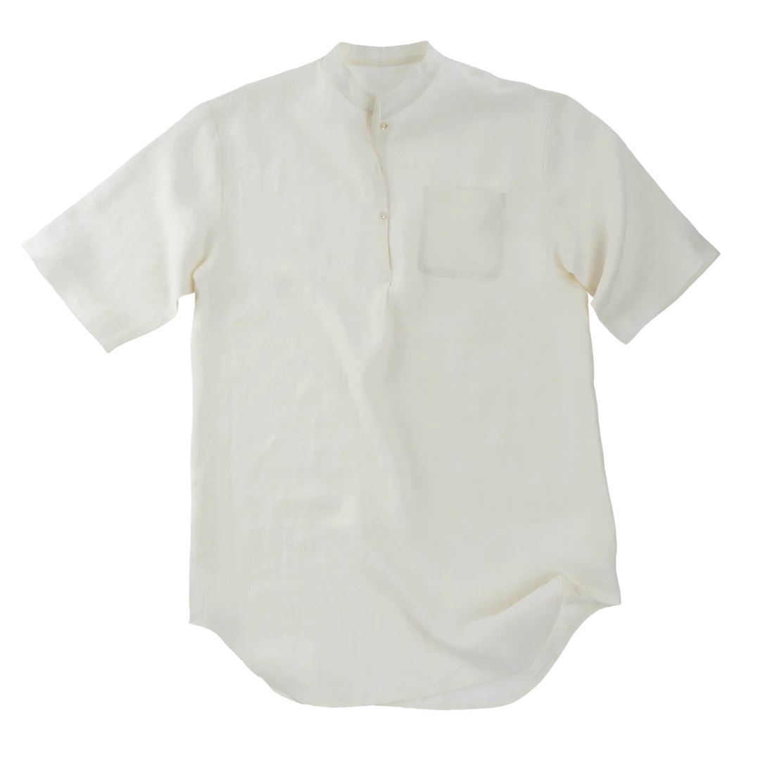Linen Sleep Shirt-One Size