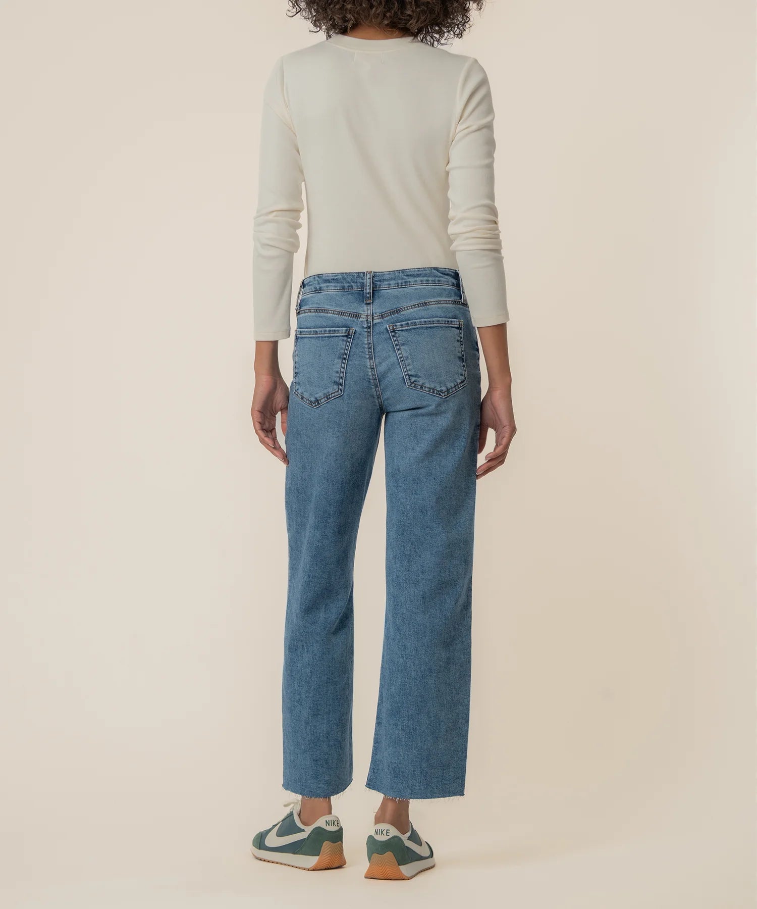 Charlotte High Rise Wide Leg - Star Wash